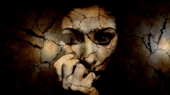Furrow Fear Woman Crack Scratches Notch Threat Furrow Fear Woman Crack Scratches Notch Threat