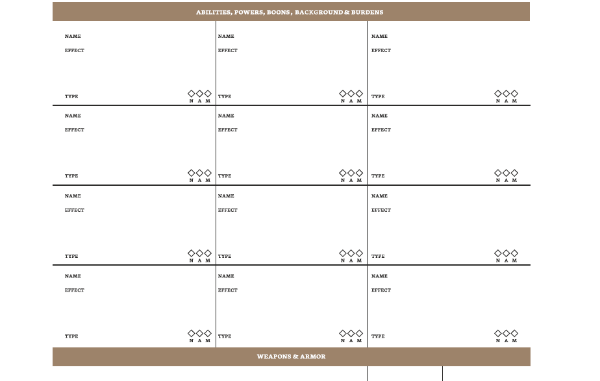 character-sheet-sniplet